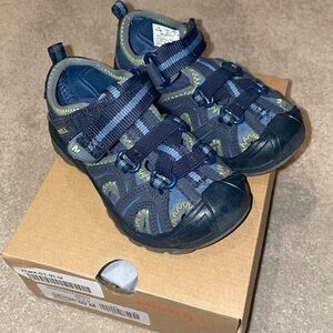Merrell Kids' Blue and Green Sandals